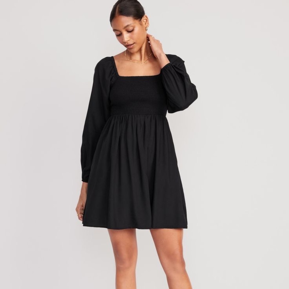 Elegant Black Women's Dress